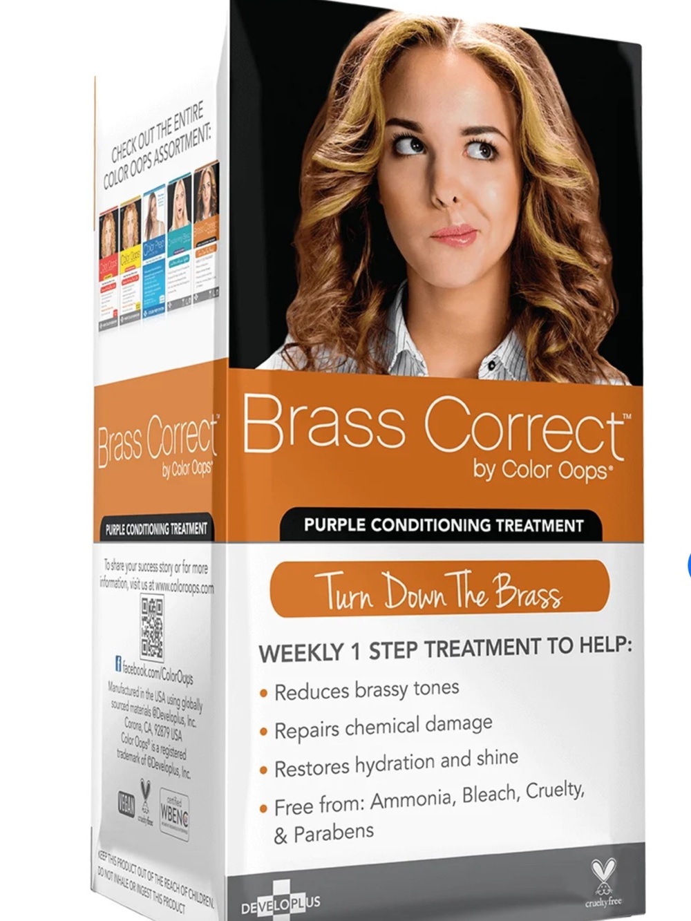 Brass Correct by Color Oops, Purple Conditioning Treatment (2)